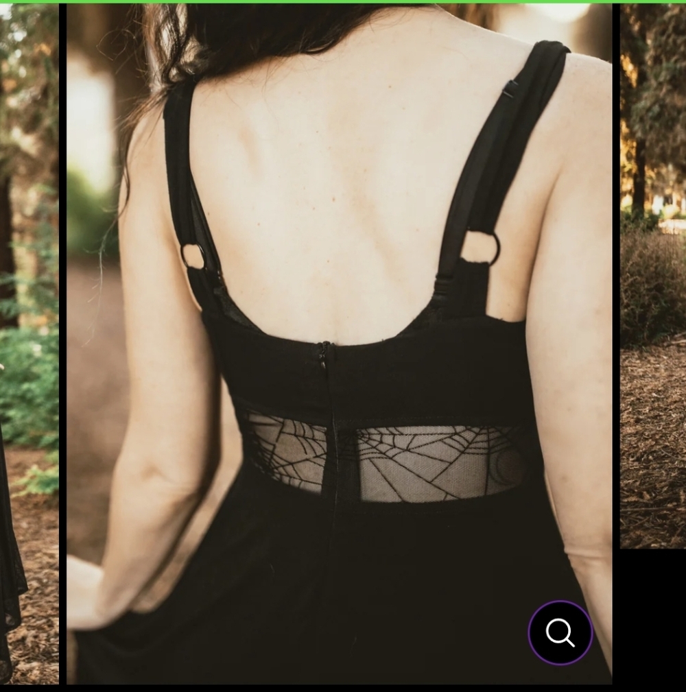 Weasel Wear Arachnaphobia Dress - Picture 3 of 4